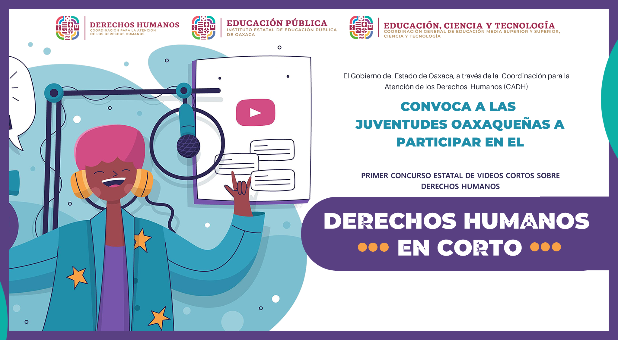 Convocatoria Derechos Humanos en Corto