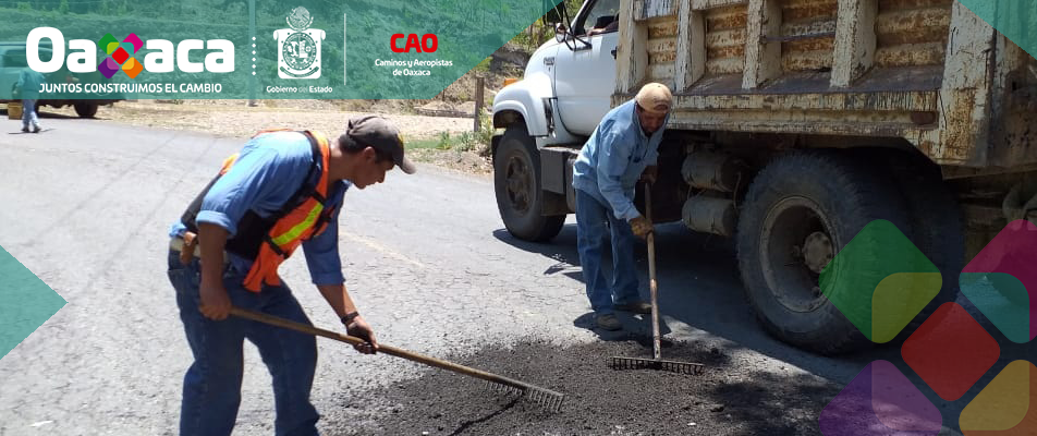 REALIZA CAO TRABAJOS DE BACHEO EN CARRETERA SOLA DE VEGA. REALIZA CAO TRABAJOS DE BACHEO EN CARRETERA SOLA DE VEGA.