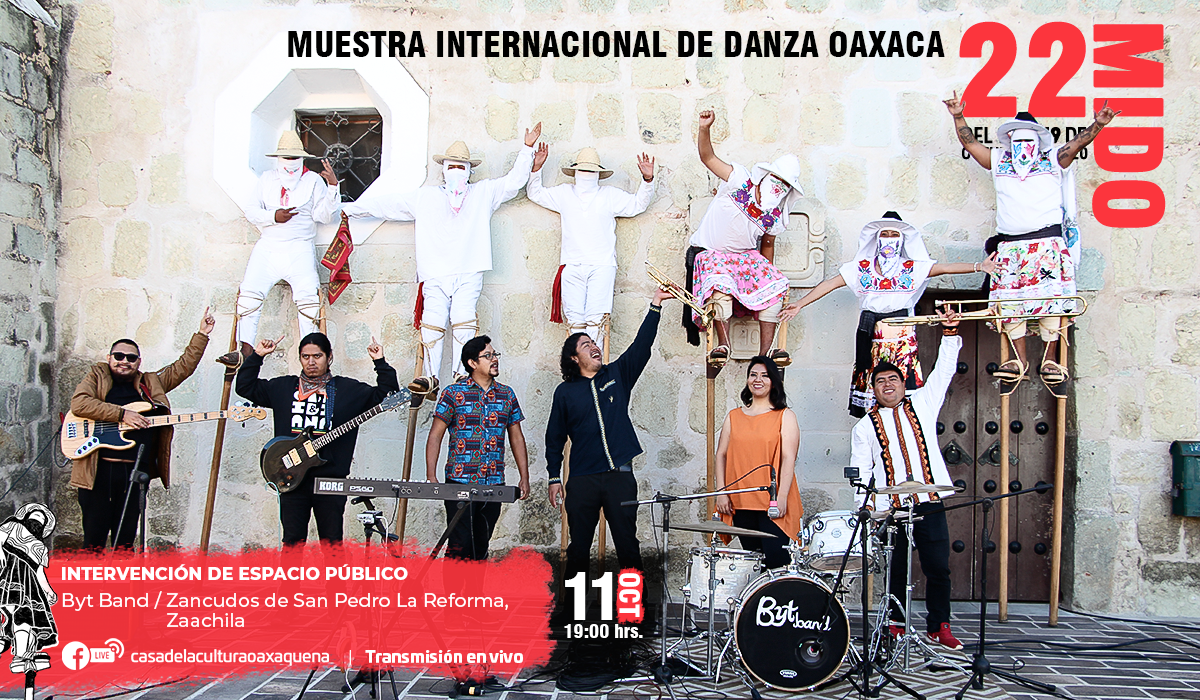 Con intervención de espacio público abre la 22 Muestra Internacional de Danza Oaxaca Con intervención de espacio público abre la 22 Muestra Internacional de Danza Oaxaca
