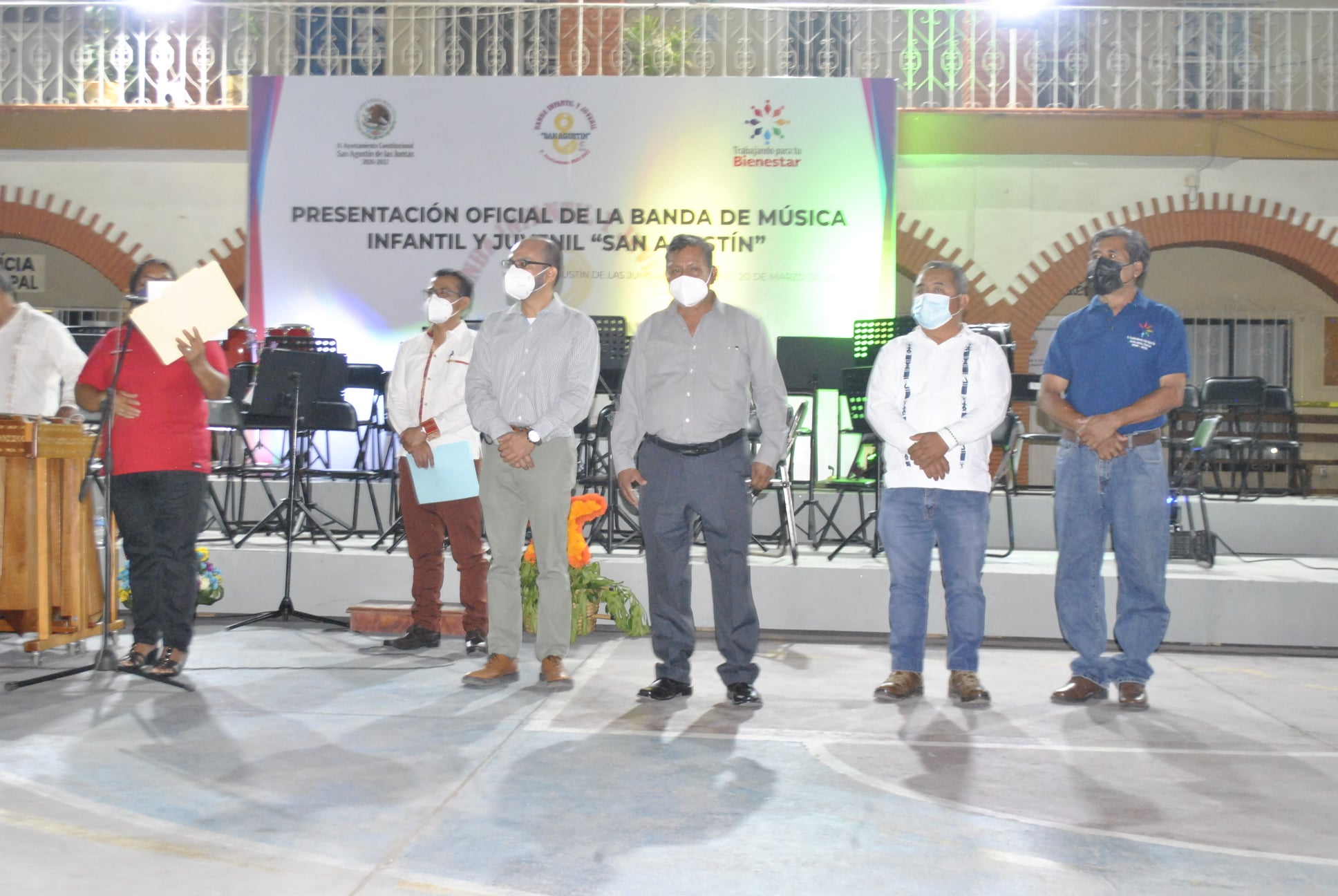 Celebra CCO integración de la Banda Infantil y Juvenil “San Agustín”
