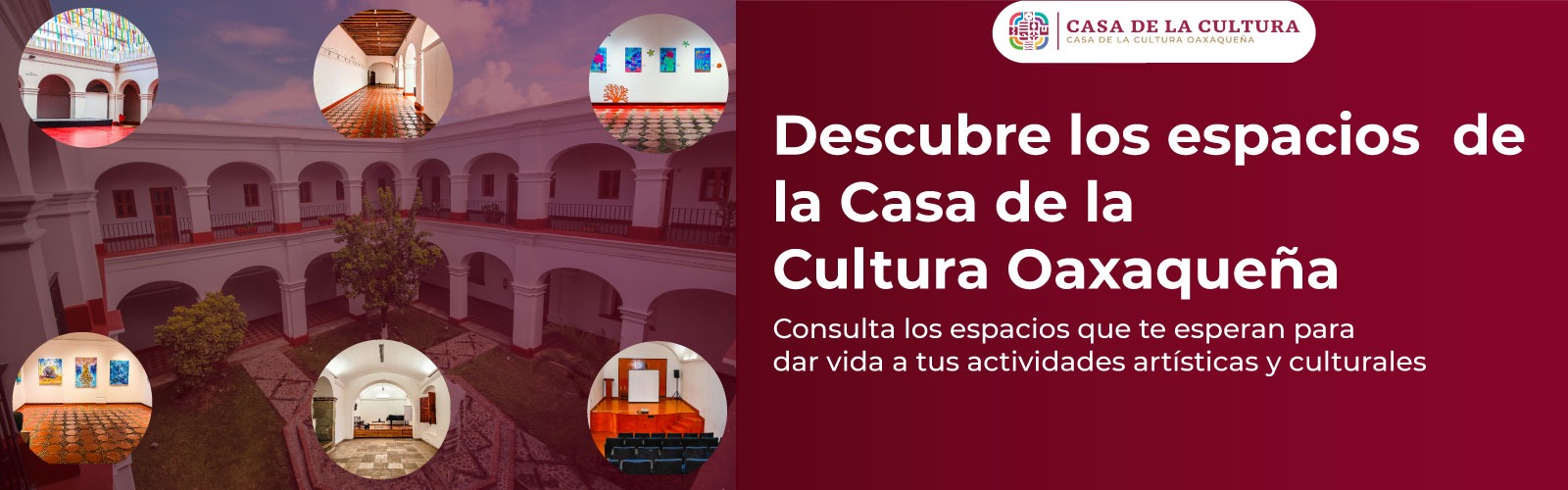 Catálogo de Espacios de la Casa de la Cultura Oaxaqueña