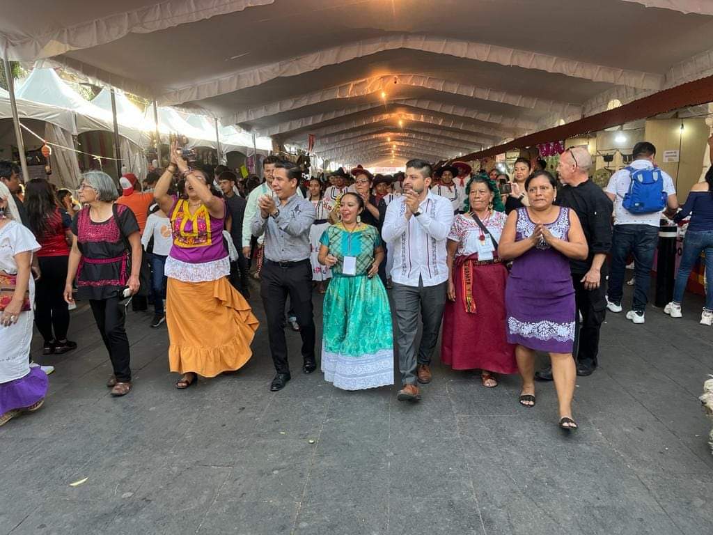 Acudimos a la feria anual “la flor más bella de Oaxaca” en la alcaldía Xochimilco