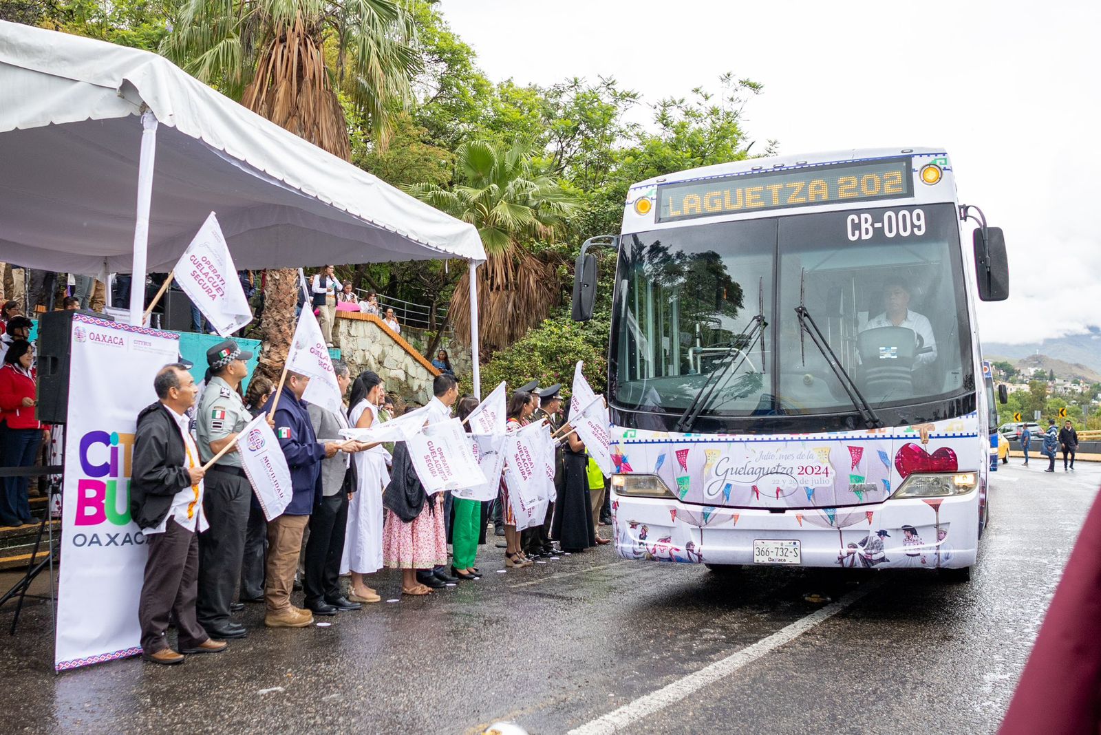 Inicia el programa “Guelaguetza Segura” con 8 rutas gratuitas del CityBus