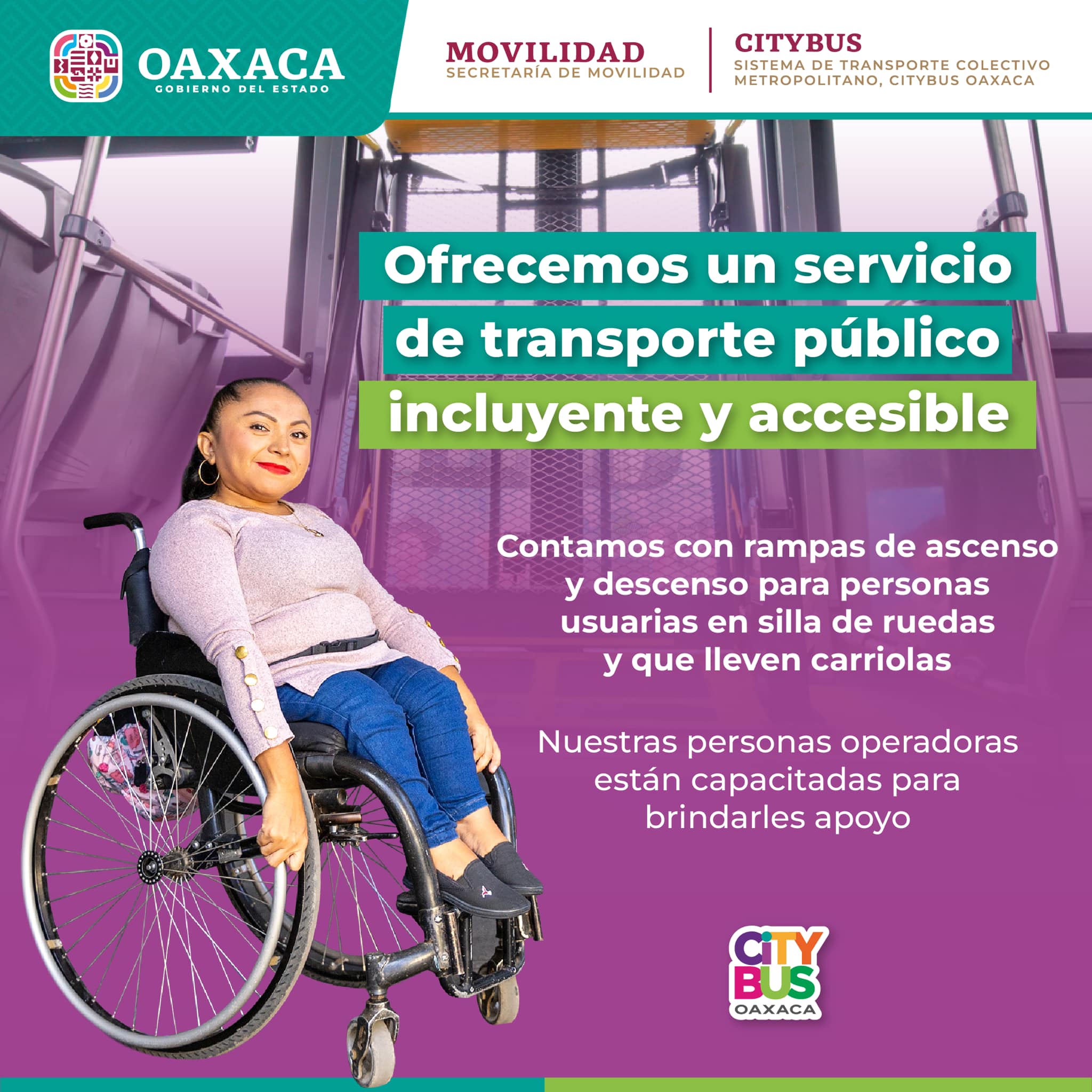 CityBus incluyente y accesible