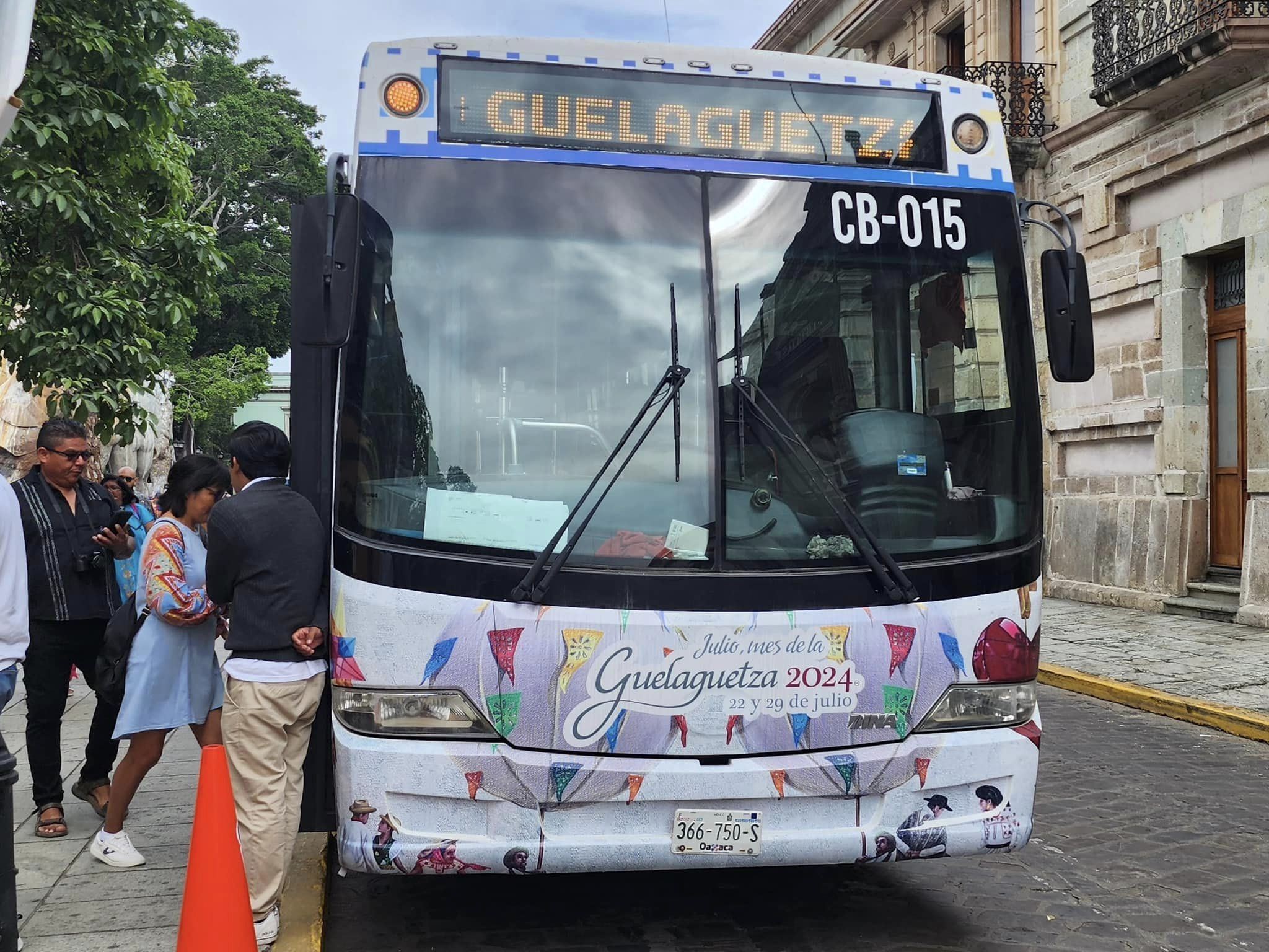 CityBus brinda servicio con 8 rutas durante las fiestas de la Guelaguetza 2024