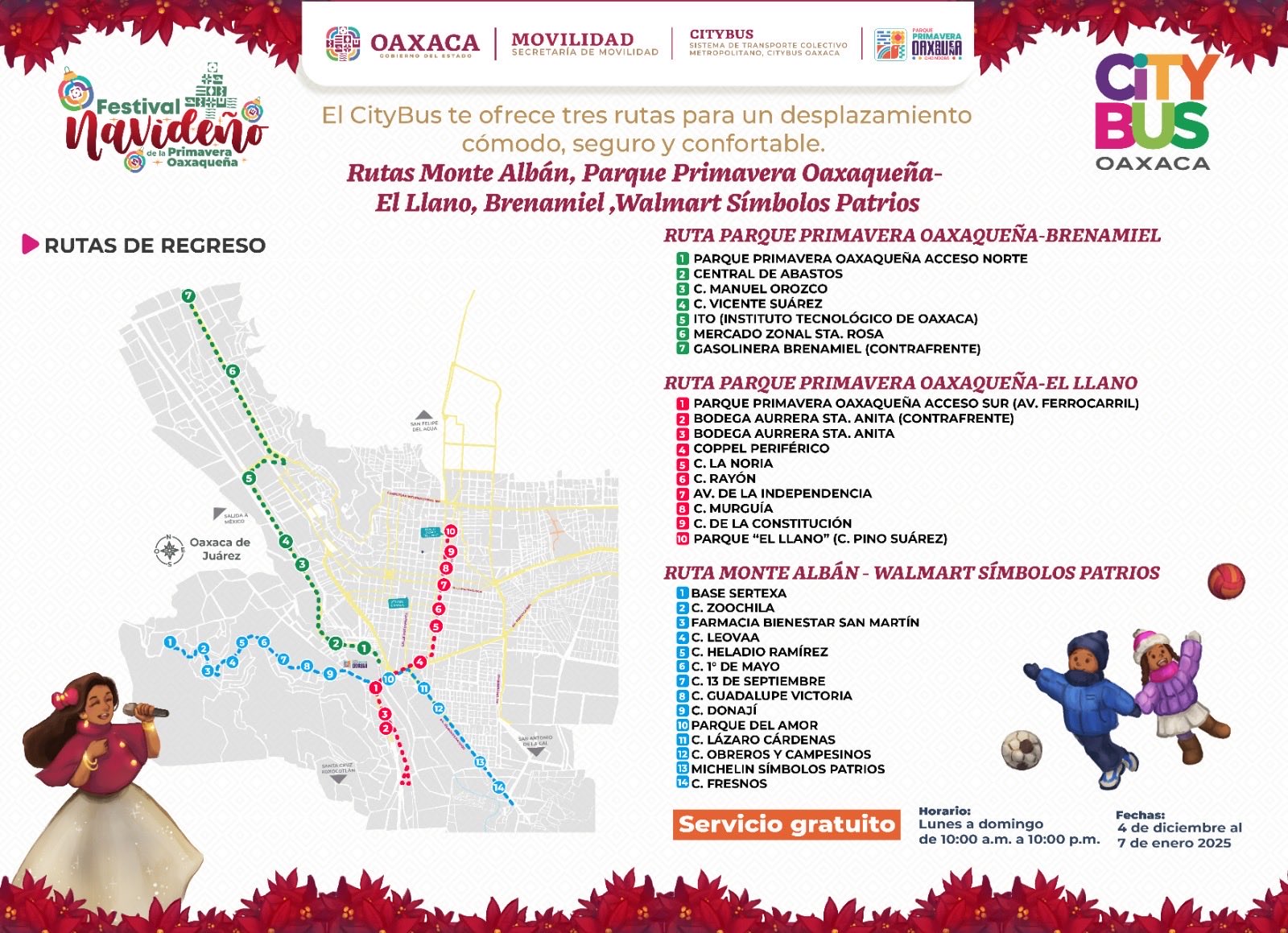 Rutas Regreso
