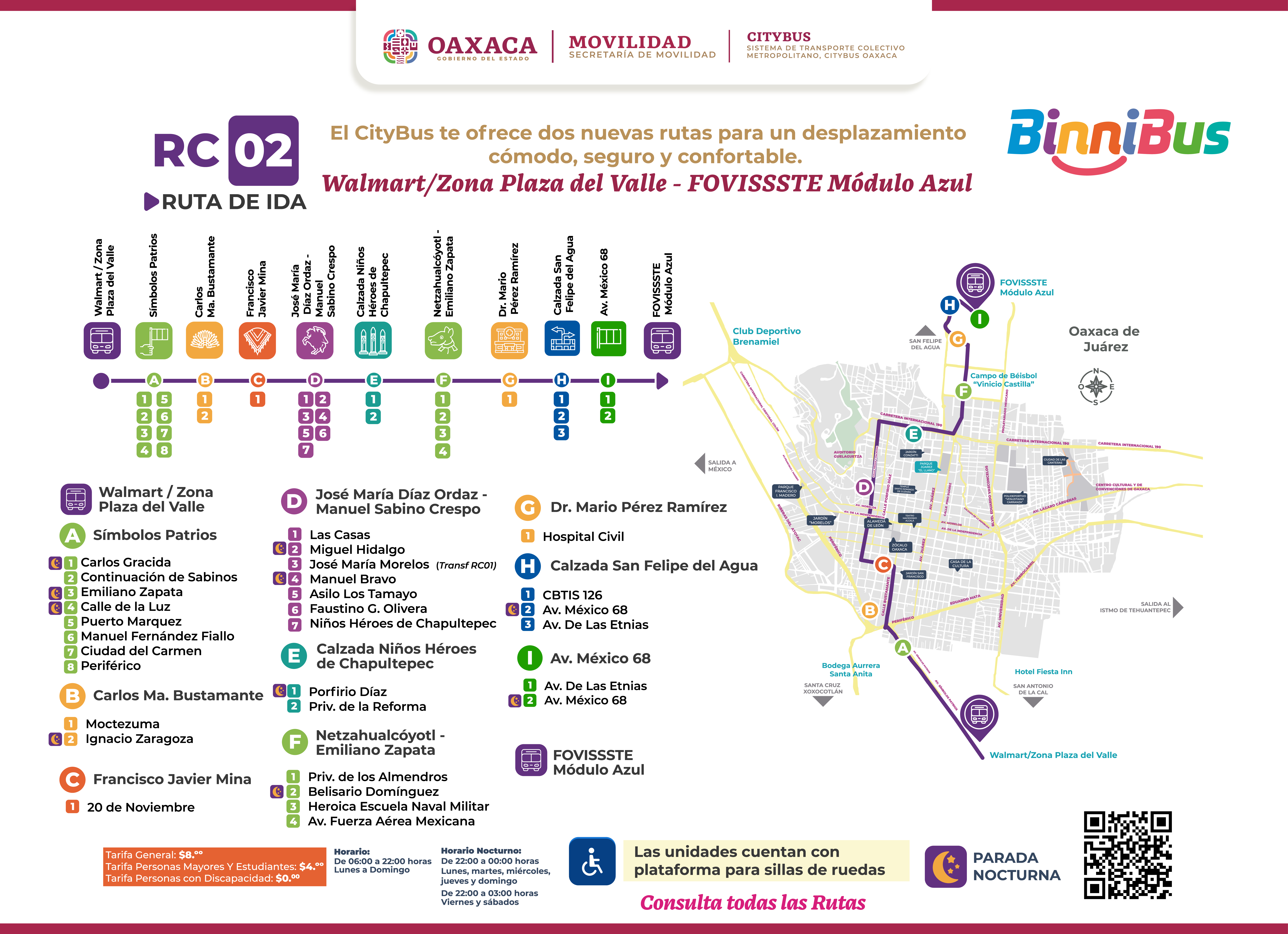 mapa citybus CR02-01
