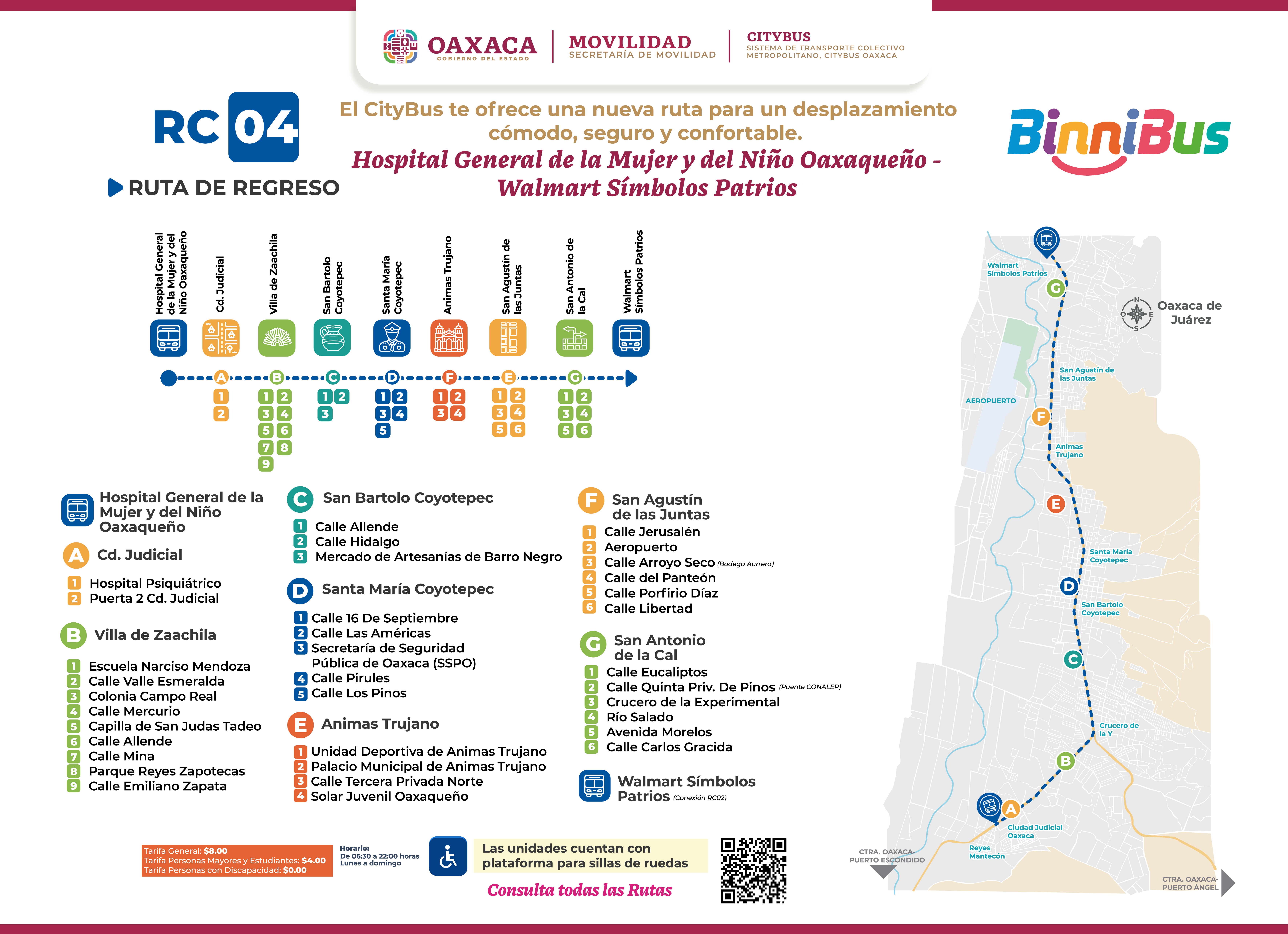 mapa citybus CR04-02