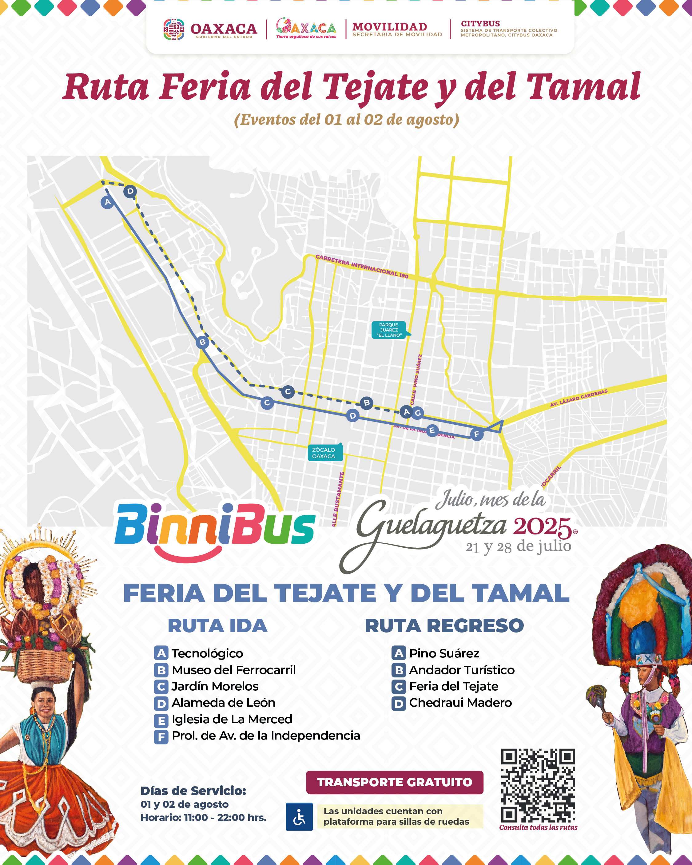 Ruta Feria del Tejate y el Tamal