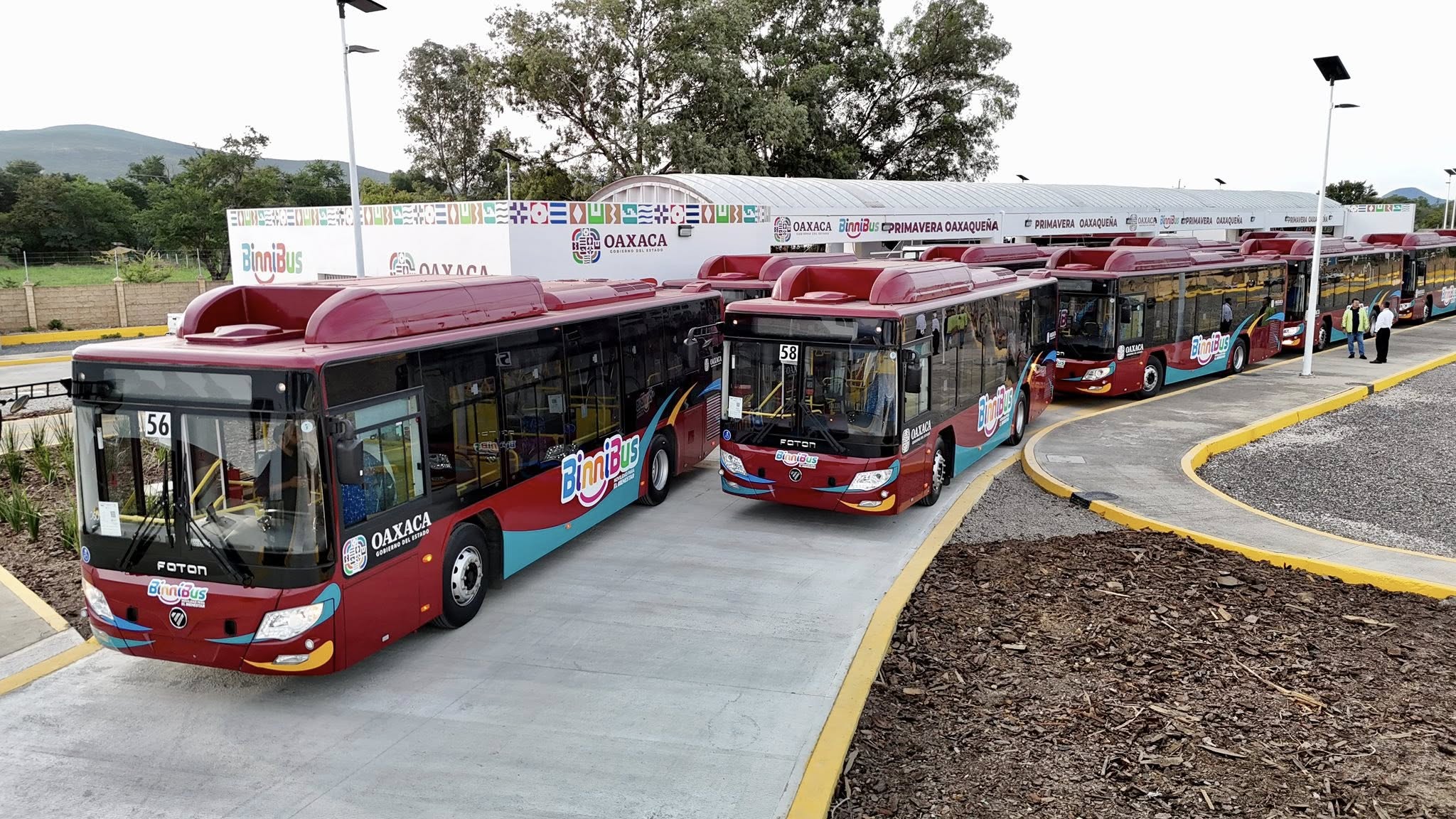 BinniBus inaugura tres rutas más para beneficiar a más oaxaqueños