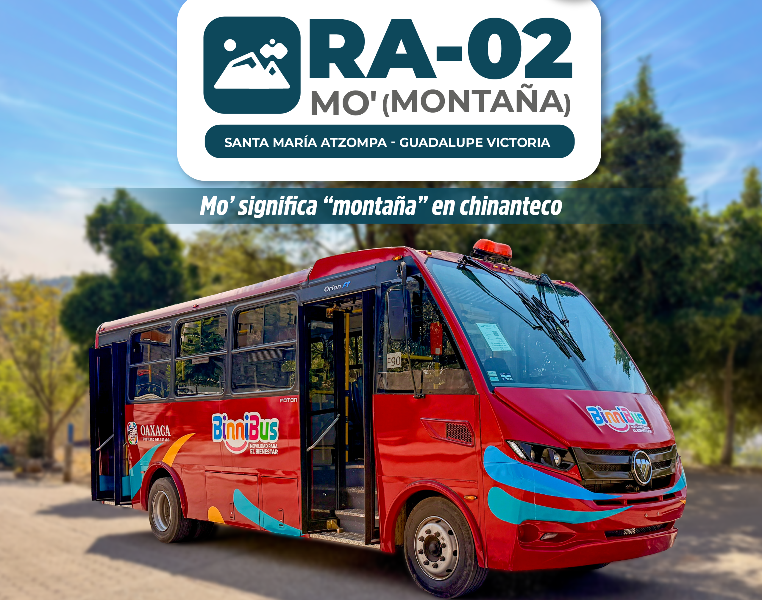 Gobierno de Oaxaca fortalece el BinniBus con 15 nuevos recorridos y ampliación de rutas estratégicas