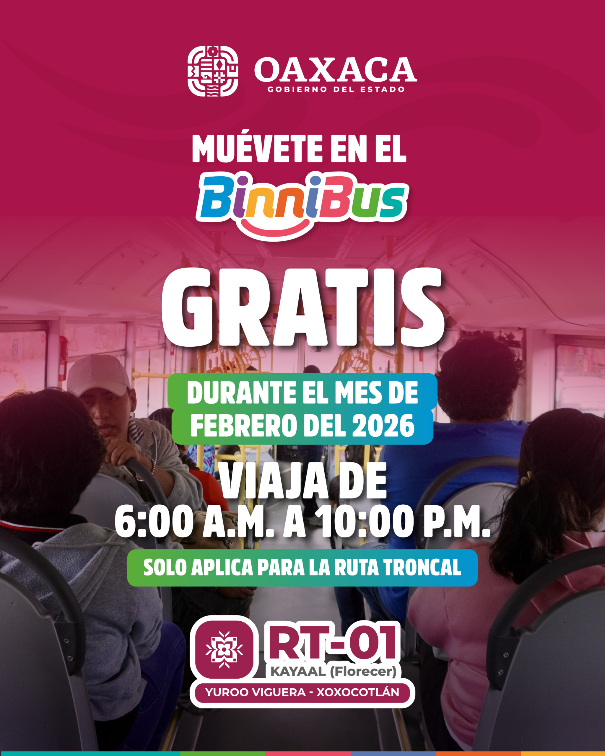 ¡Estamos contratando operadores para BinniBus!