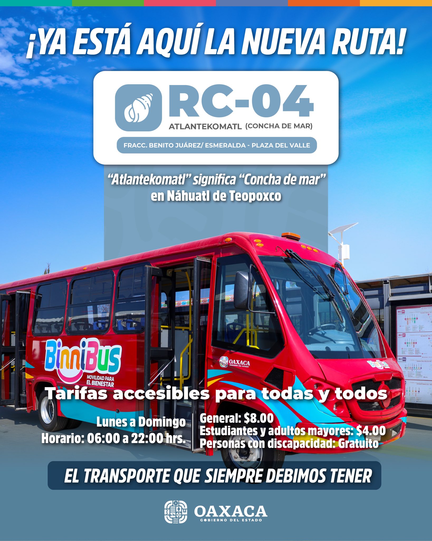 ¡Estamos contratando operadores para BinniBus!