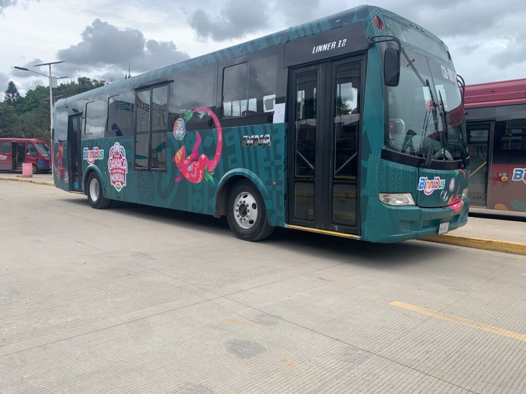 BinniBus abre ruta gratuita desde la terminal Yuroo Viguera al Parque Primavera Oaxaqueña