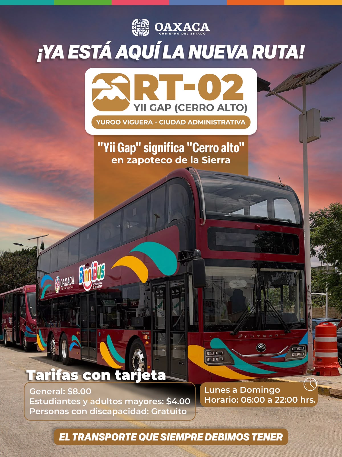 ¡Estamos contratando operadores para BinniBus!