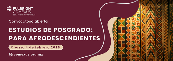 Convocatoria abierta | Estudios de posgrado para Afrodescendientes