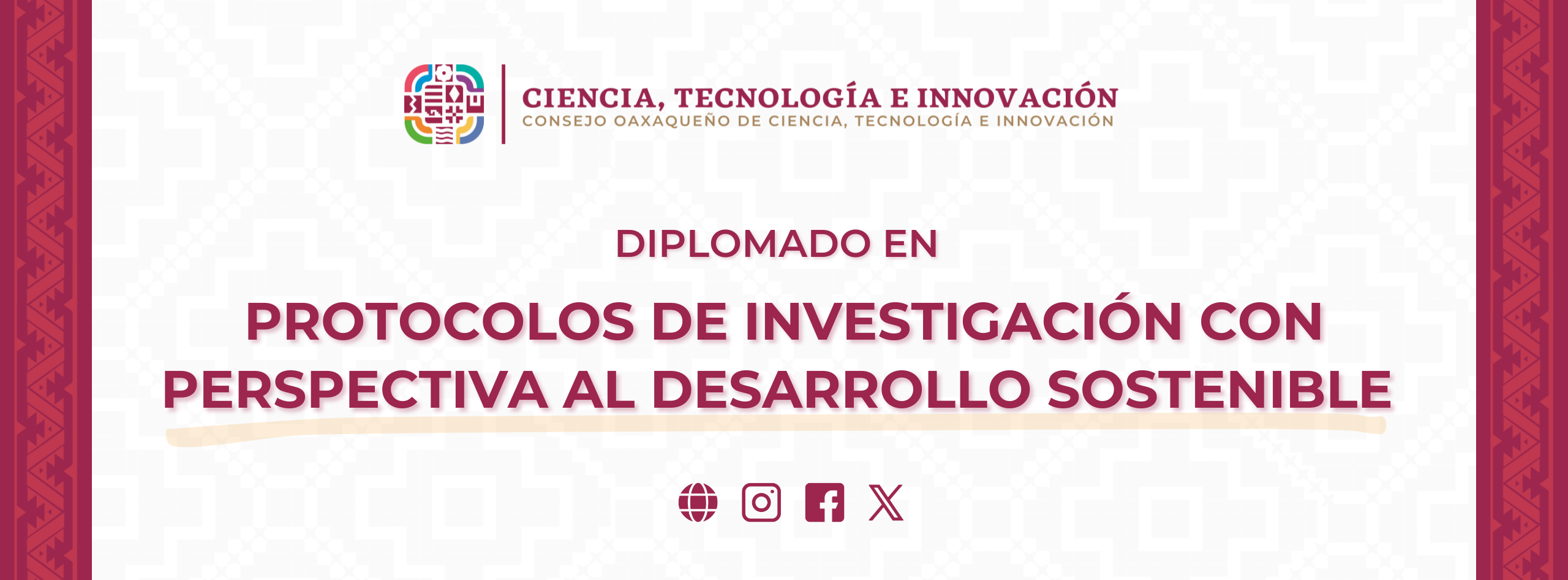 Convocatoria abierta| Diplomado en Protocolos de Investigación con Perspectiva al Desarrollo Sostenible
