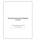 Orientaciones terminológicas ONUSIDA