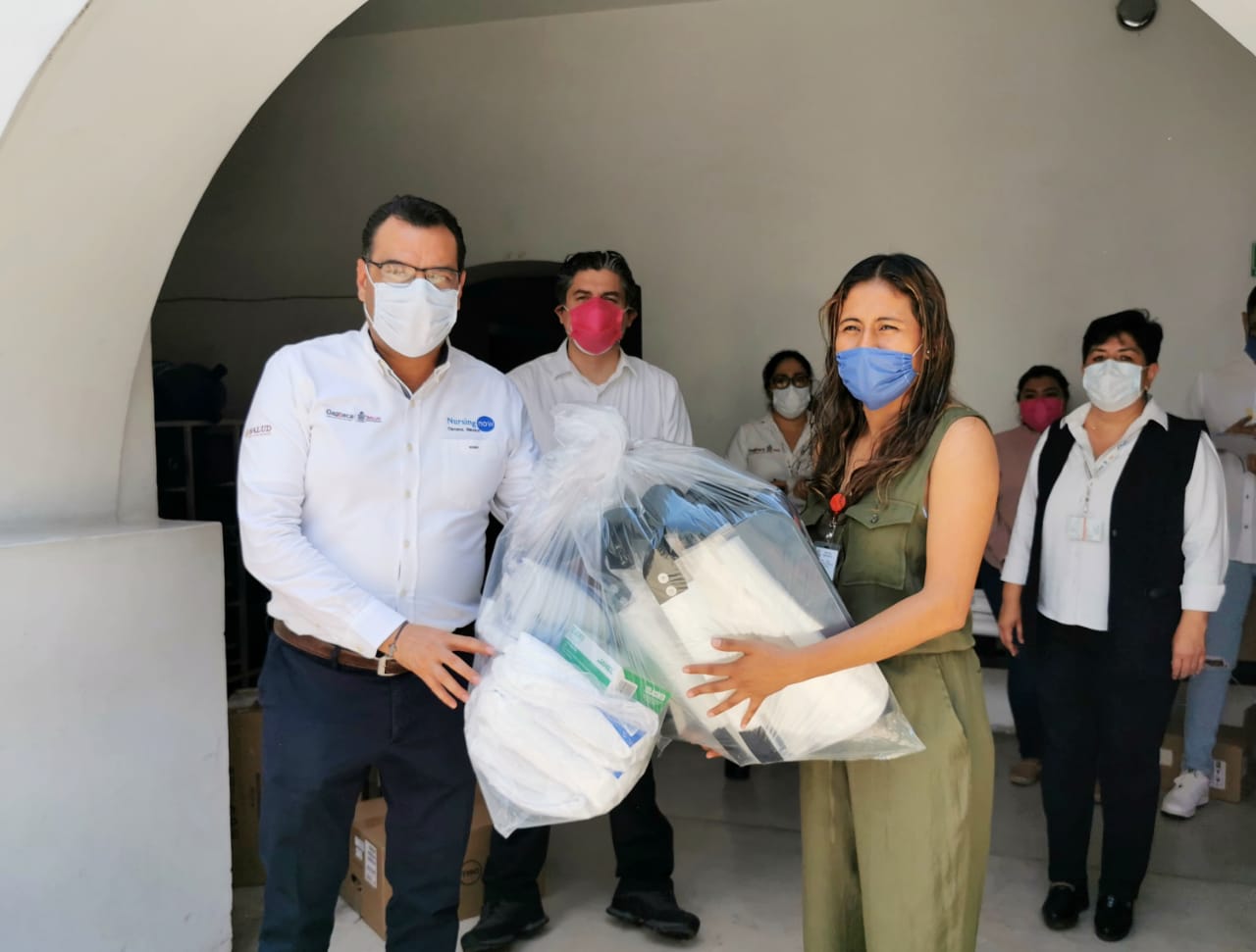 Entrega de Apoyos Secretaria de Salud de Oaxaca