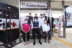 Alejandro Murat da inicio a los trabajos de semaforización inteligente del corredor poniente del CityBus Oaxaca