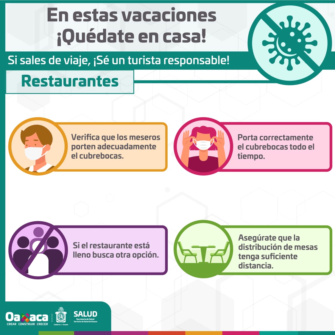 Piden los SSO actuar con responsabilidad durante las vacaciones de Semana Santa