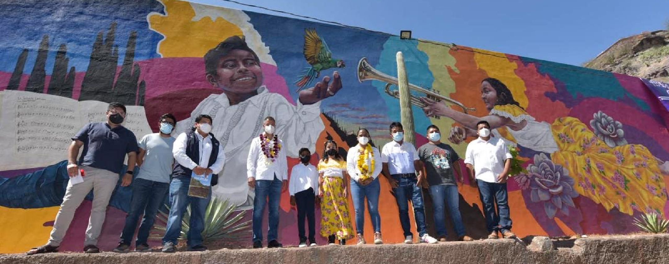 Inaugura AMH obras de infraestructura social y entrega diversos apoyos en la Cañada