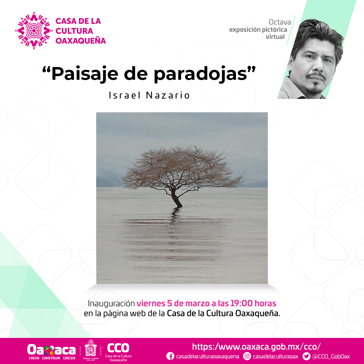 Llega “Paisaje de Paradojas” de Israel Nazario a la galería virtual de la CCO