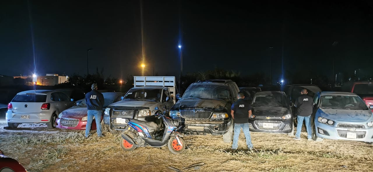 Ejecutamos un cateo más en Valles Centrales; logramos asegurar vehículos con reporte de robo y anomalías: Fiscalía General