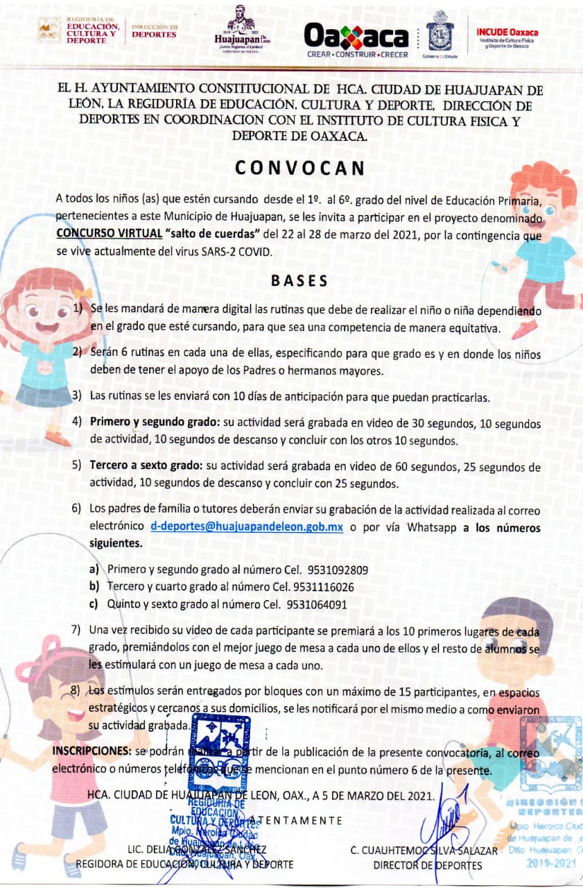 Inauguran Activación Física para Mujeres e iniciará torneo “Salto de Cuerda”