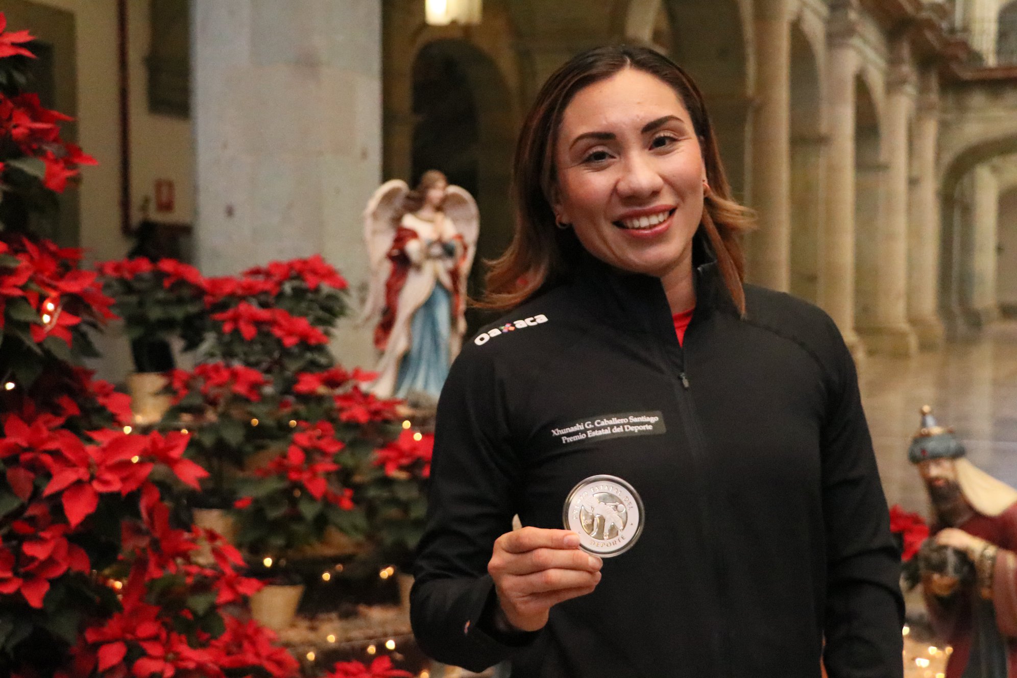 Con el apoyo del Incude, la karateca oaxaqueña Xhunashi Caballero reinicia su camino a la clasificación a Juegos Olímpicos de Tokio 2021