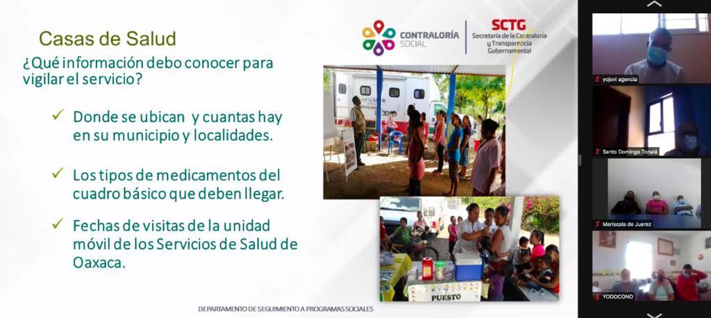 Capacitan a 62 Comités Ciudadanos de diversas regiones   para vigilar las Casas de Salud