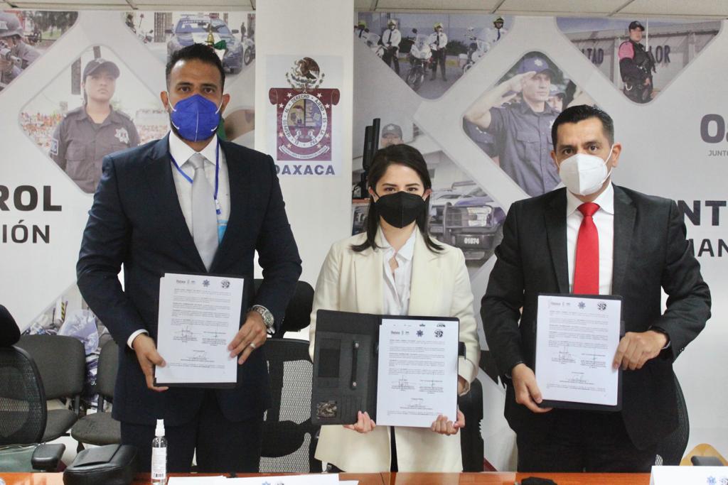 Singan convenio SSPO y Fiscalía Especializada en Materia de Combate a la Corrupción