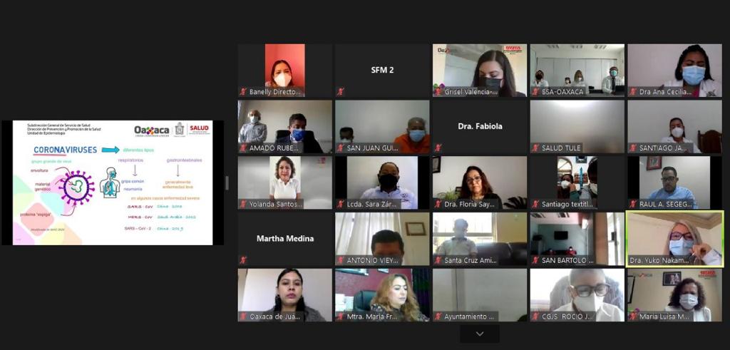 Segego y SSO capacitan a 67 municipios en materia de persuasión y prevención ante COVID-19