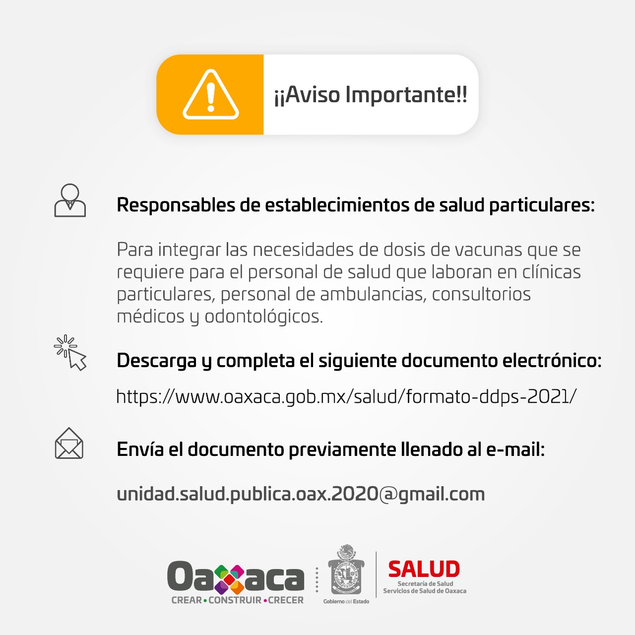 Inicia censo del personal sanitario privado para vacunación contra COVID-19: SSO