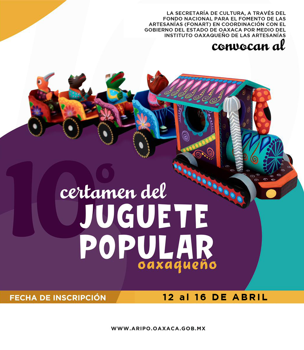 Artesanos listos para el Concurso Estatal del Juguete Popular Oaxaqueño 2021