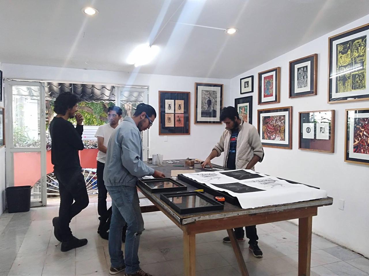 Taller Rufino Tamayo semillero artístico de jóvenes oaxaqueños