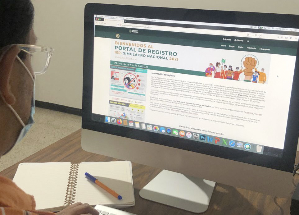 Convoca IEEPO a comunidad escolar a inscribirse y participar en primer Simulacro Nacional 2021