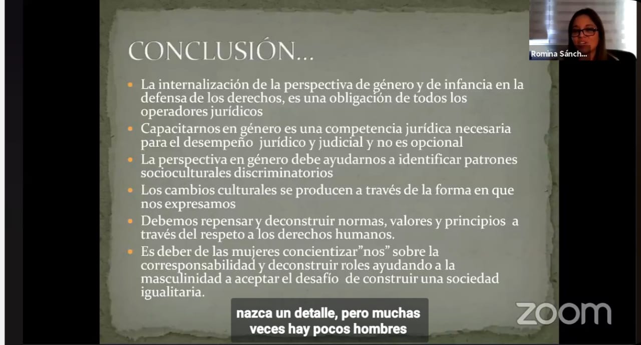 Ofrece SMO conferencia sobre Perspectiva Jurídica de la Pensión Alimenticia desde un Enfoque de Género y Derechos