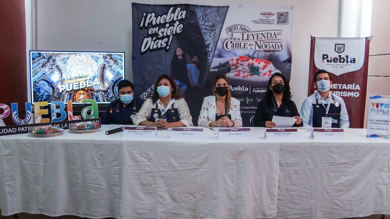 Recibe Sectur Oaxaca a la ciudad de Puebla para compartir su programa de Verano 2021