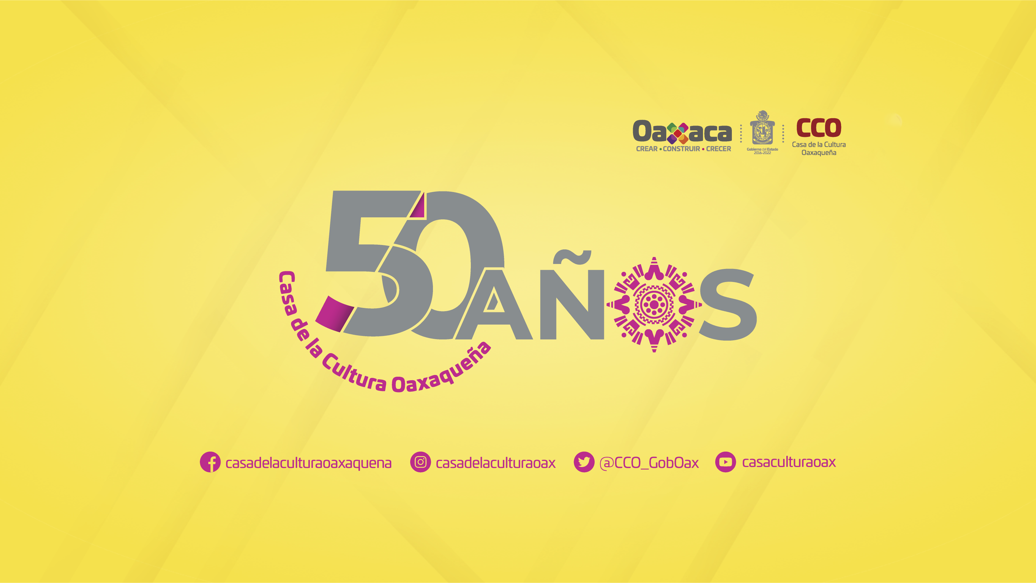 Presenta Casa de la Cultura Oaxaqueña calendario de actividades para celebrar su 50 aniversario