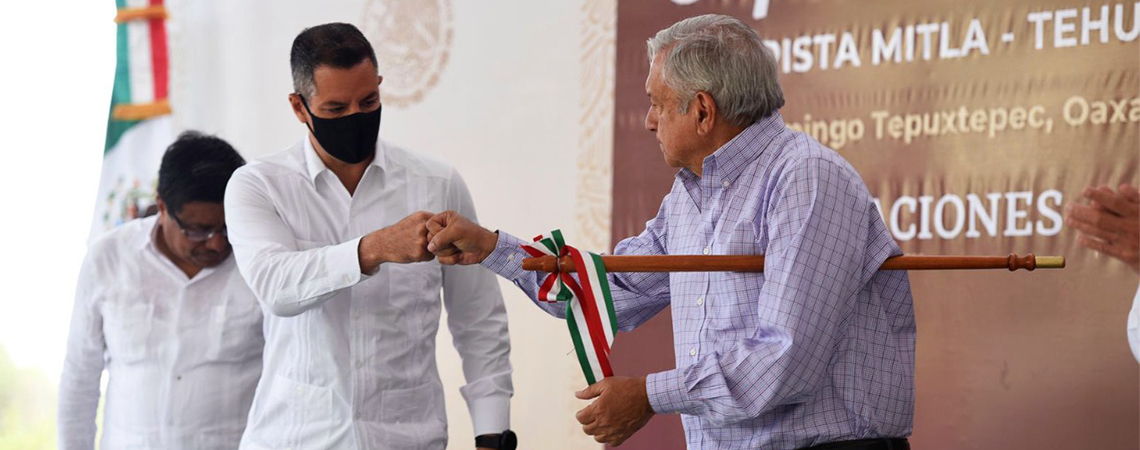 Juntos, Gobierno de Oaxaca y Federación, construyen la modernidad de la mano con las comunidades