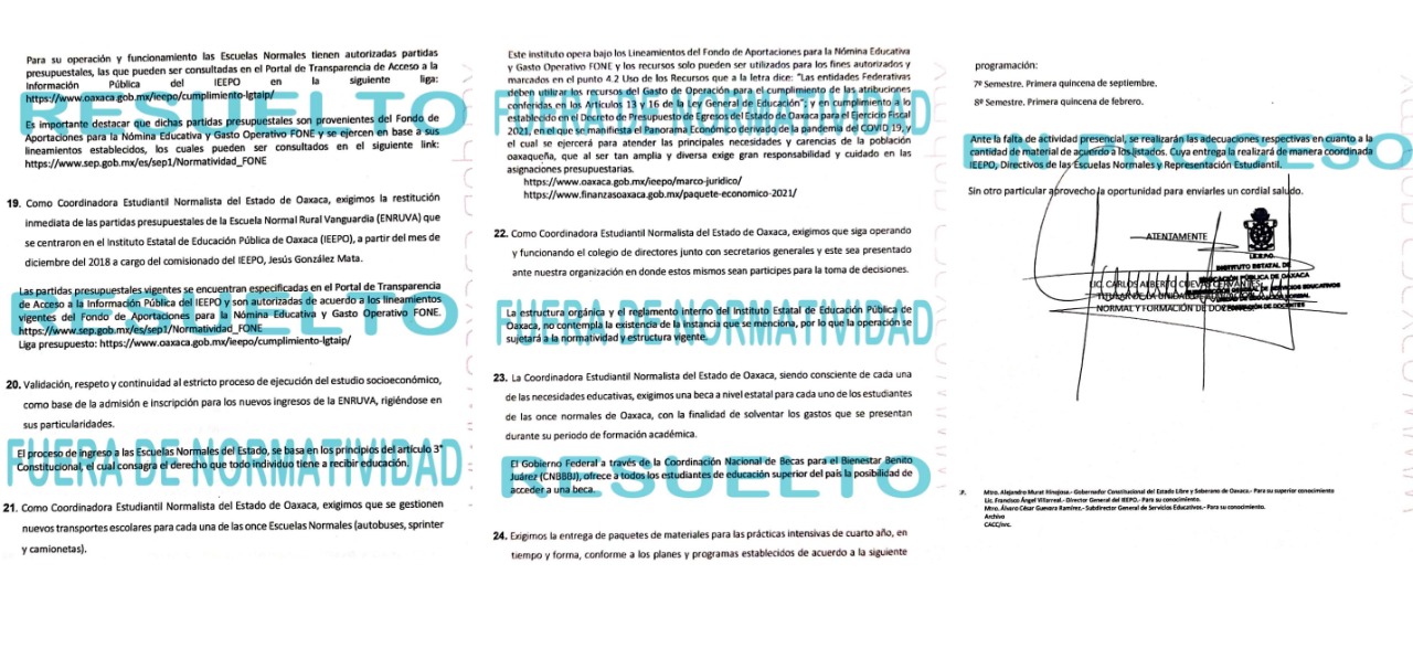 Falso que se busque desaparecer Escuelas Normales: IEEPO