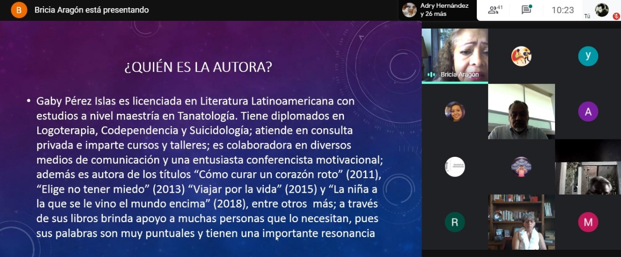 Recibe capital humano de la Secretaría de Administración  taller para afrontar duelo por un ser querido