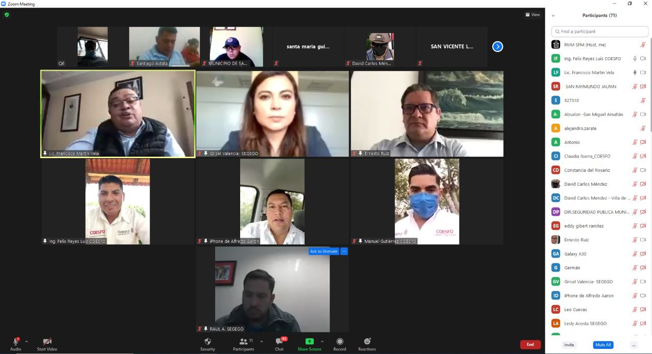 Capacitan Segego, Conafor, Semaedeso y Coesfo a 112 municipios en materia de “Control y Combate de Incendios Forestales”