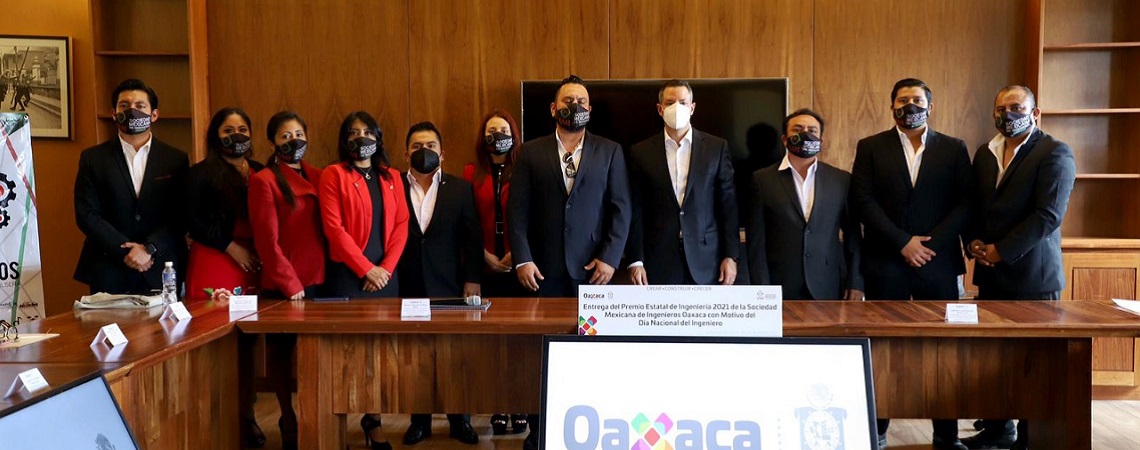 Reconoce Alejandro Murat aportación de ingenieras e ingenieros en el desarrollo de Oaxaca