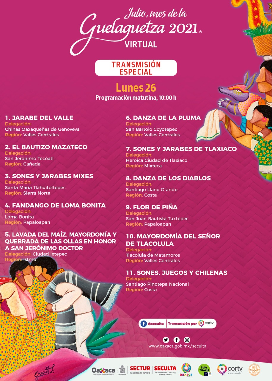 La Guelaguetza es la gran alegría del pueblo oaxaqueño y la compartimos