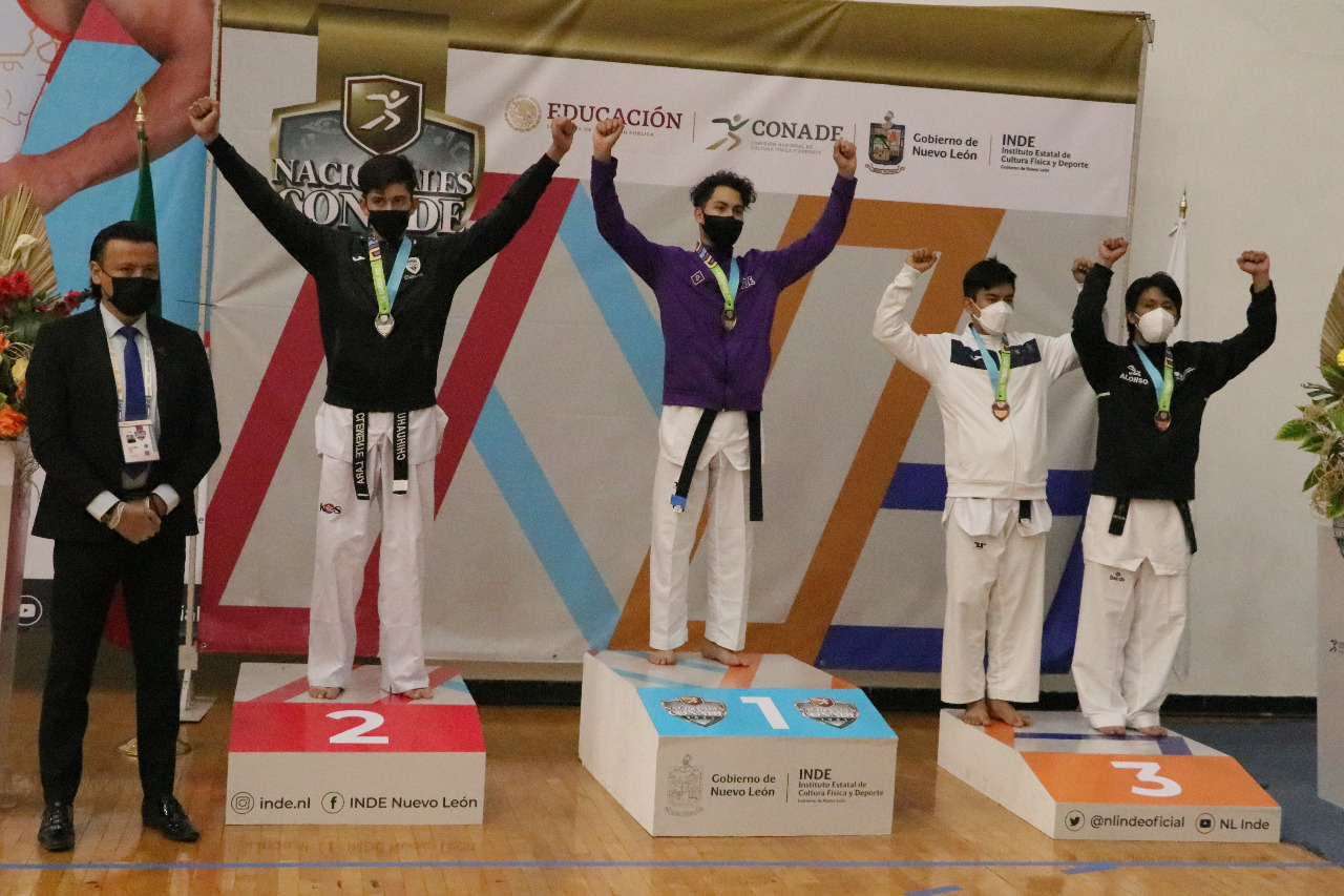 El taekwondo cierra con una medalla de plata y una de bronce en Juegos Nacionales Conade