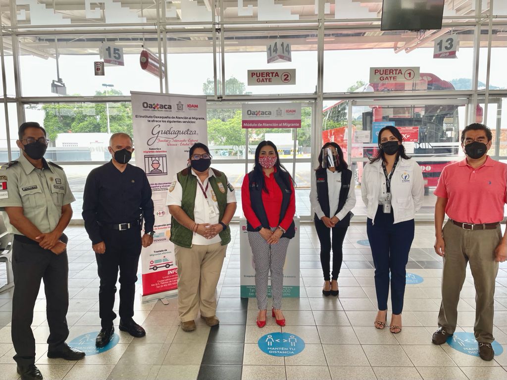 Arranca IOAM operativo Bienvenido Oaxaqueña y Oaxaqueño Migrante