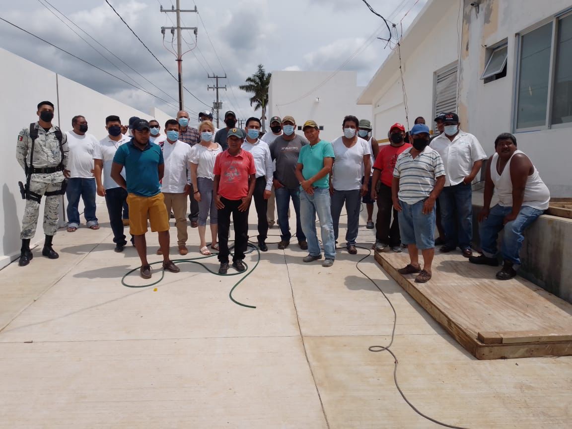 Segego brinda atención al conflicto de la Unidad de Medicina Familiar del ISSSTE en Loma Bonita