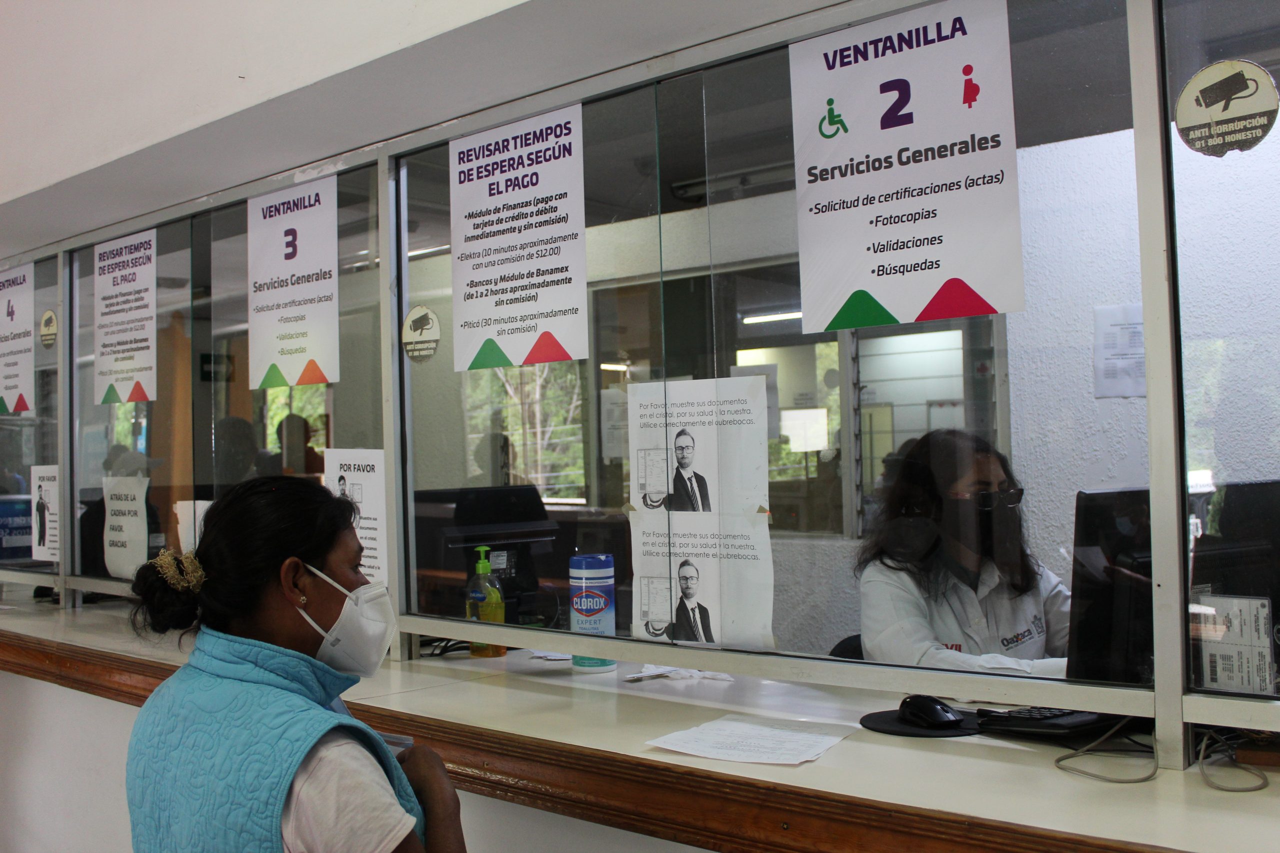 Suspende servicio Archivo Central del Registro Civil por sanitización